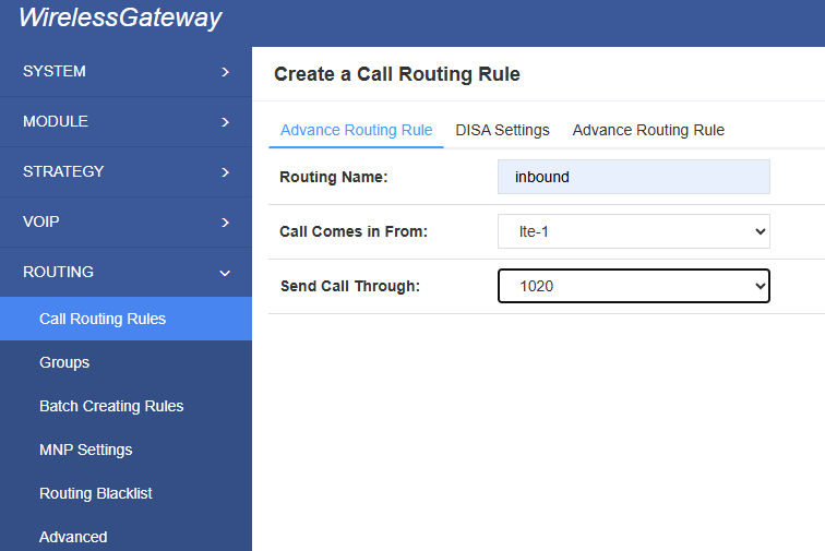 Wireless Gateway connects with FreeSwitch1.10.5 | OpenVox Document Center Pasted 147