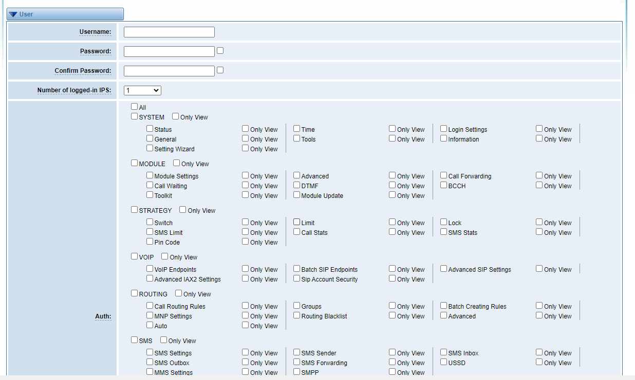 SWG-3008/3016/32 User Manual | OpenVox Document Center Pasted 41