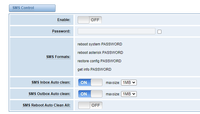 SWG-3008/3016/32 User Manual | OpenVox Document Center Pasted 72