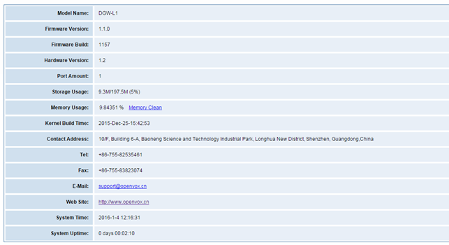 DGW-L1 User Manual | OpenVox Document Center word image 1531
