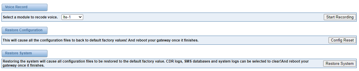 How to restore factory settings via web or RST button | OpenVox Document Center Pasted 53
