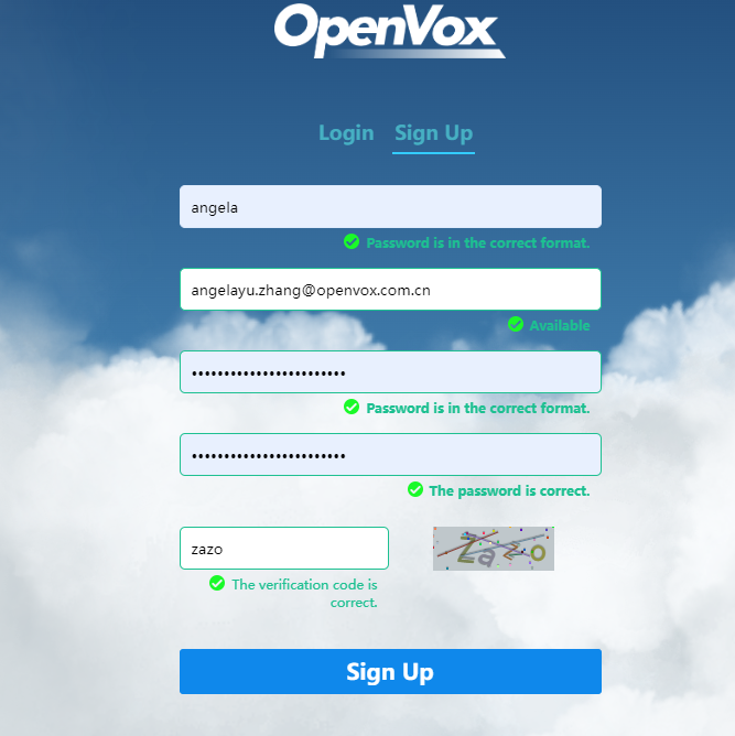 Cloud Management - How to Connect to Cloud Management | OpenVox Document Center Pasted 6