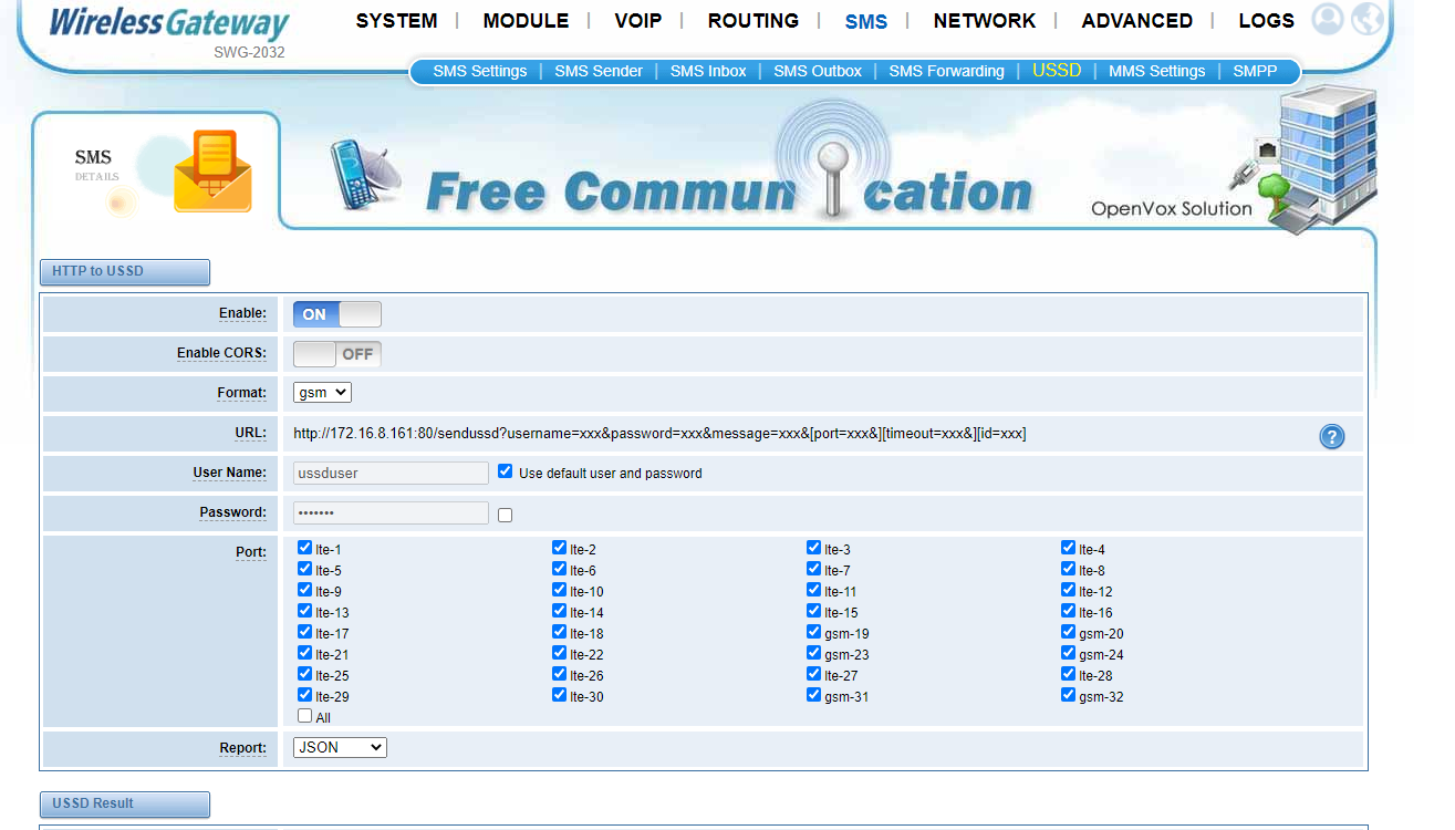USSD API Sending - How to send USSD via API | OpenVox Document Center Pasted