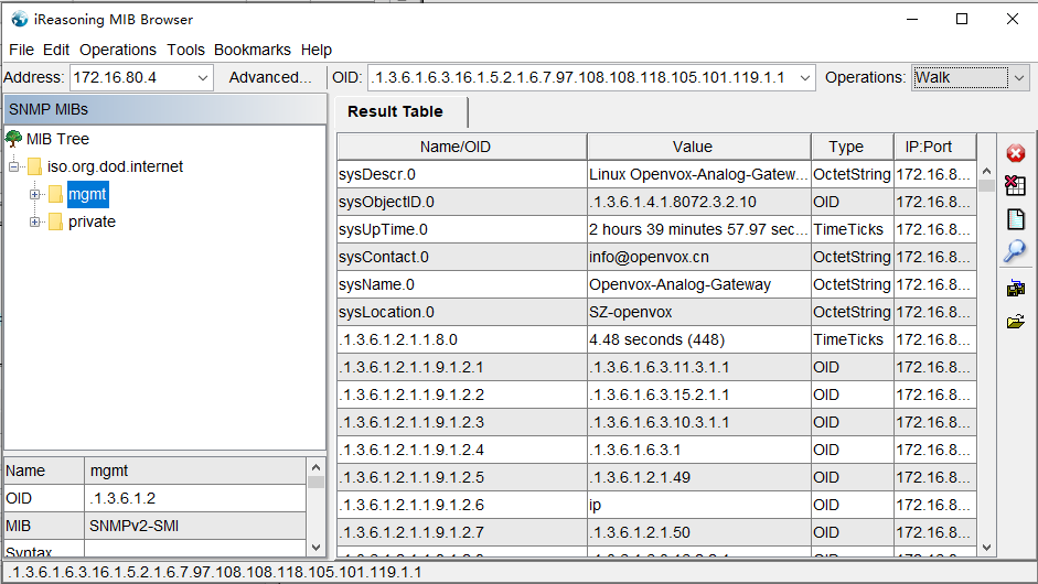 SNMP Guide on Analog gateway | OpenVox Document Center Pasted 12
