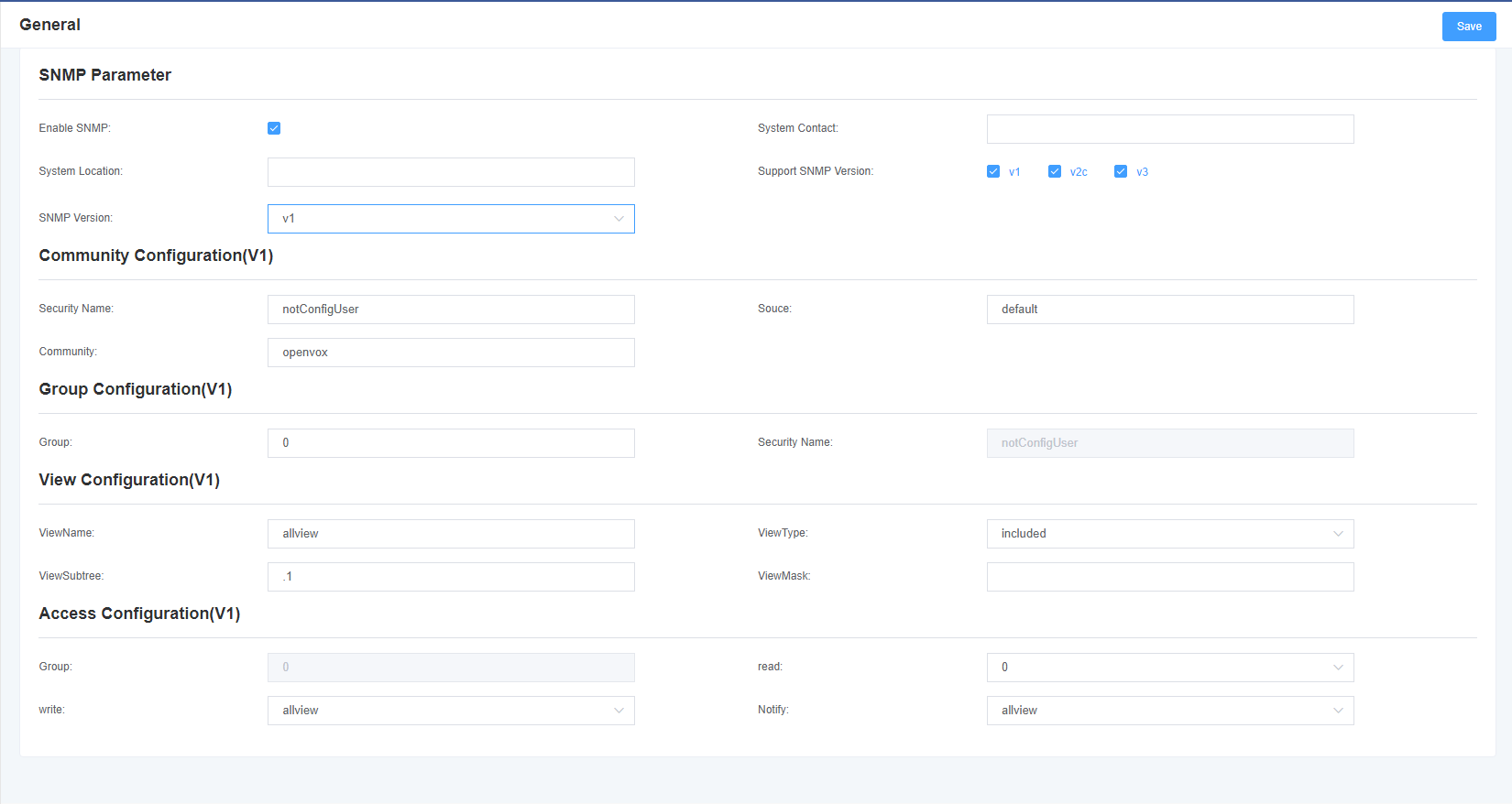 SNMP Guide on Analog gateway | OpenVox Document Center Pasted 7