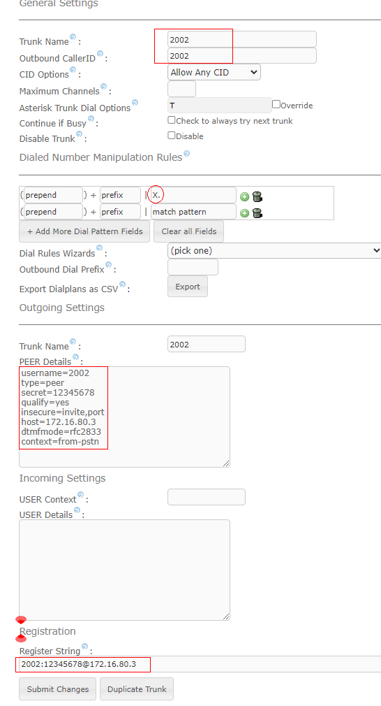 Analog Gateway FXO connect with Issabel | OpenVox Document Center word image 12