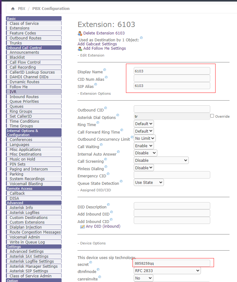 Analog Gateway FXO connect with Issabel | OpenVox Document Center word image 9