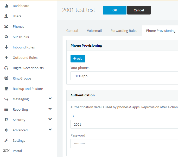 Digital Gateway connect with 3CX | OpenVox Document Center Pasted 5