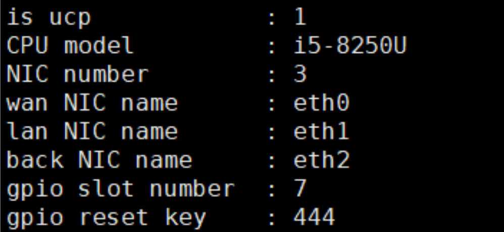 ucp output