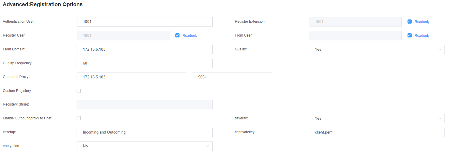 Analog Gateway FXS configure TLS and SRTP with Yeastar S20 VoIP PBX | OpenVox Document Center Pasted 38