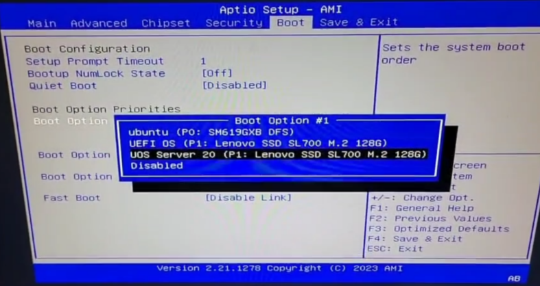 Hard disk recognition and boot mode selection in CCU | OpenVox Document Center Pasted 2