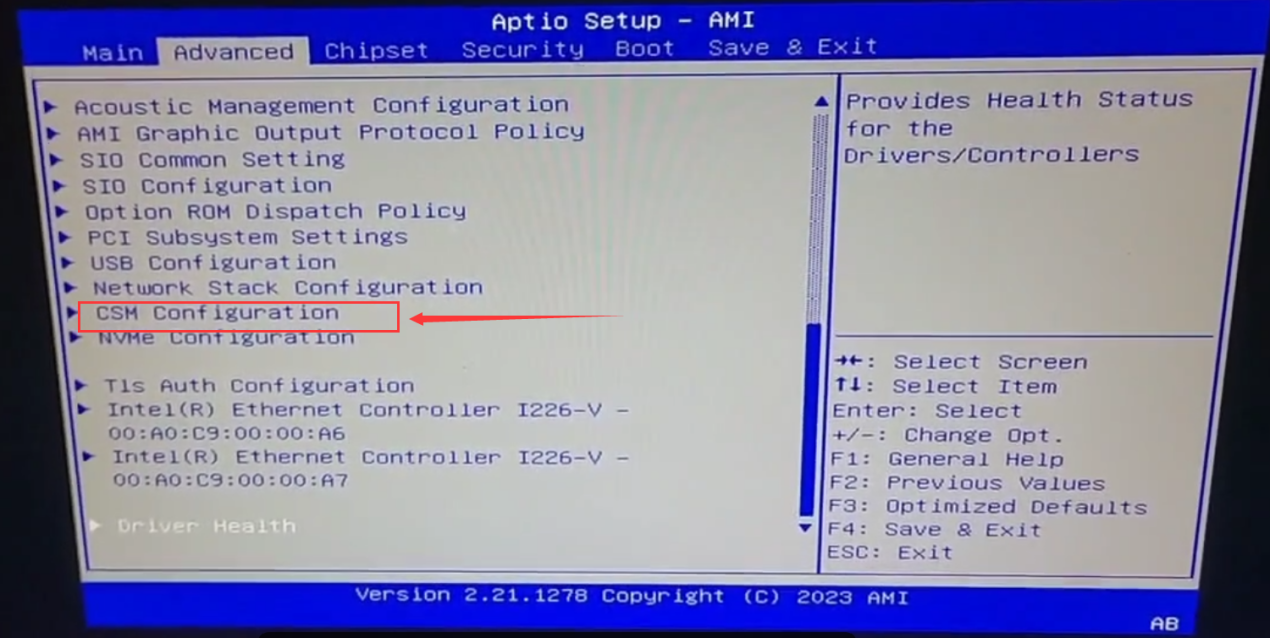 Hard disk recognition and boot mode selection in CCU | OpenVox Document Center word image 7