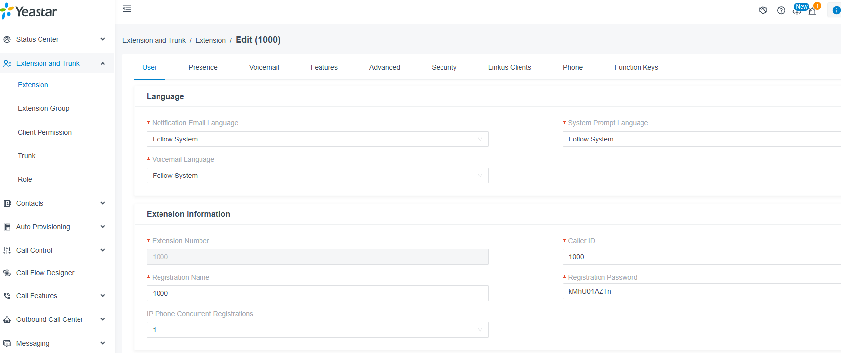 Wirelessa Gateway connect with Yearstar | OpenVox Document Center Pasted 1