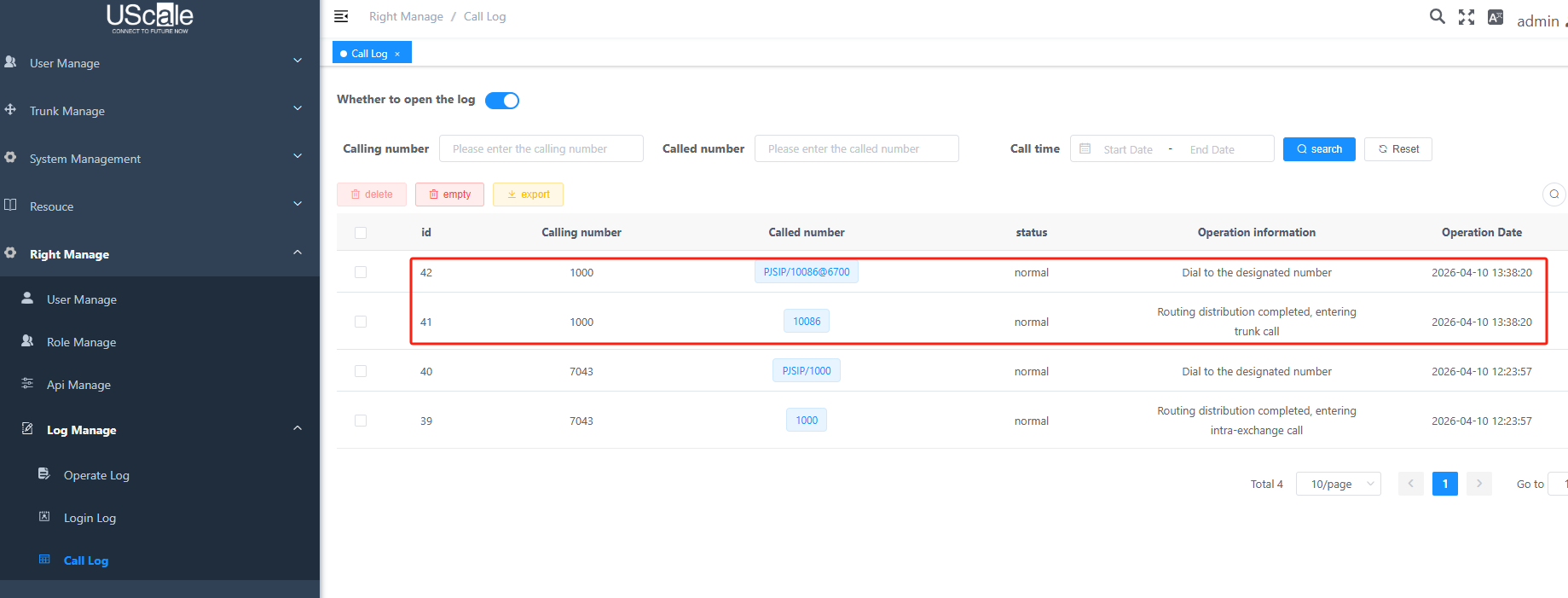 Wirelessa Gateway connect with UScale | OpenVox Document Center Pasted 28